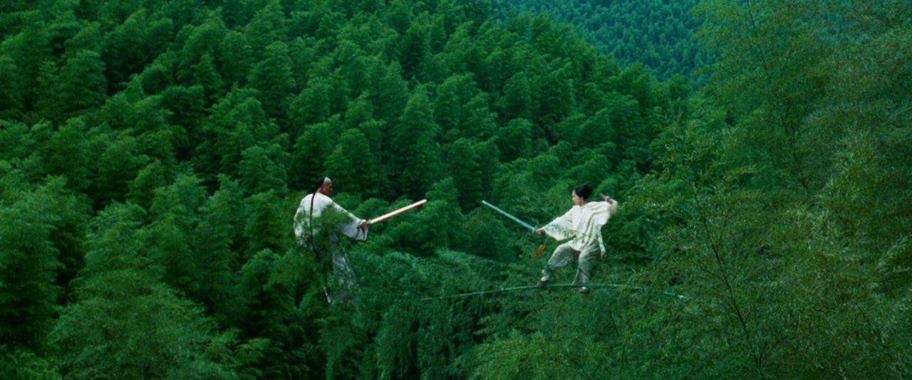 Zhang Ziyi and Michelle Yeoh in Crouching Tiger, Hidden Dragon (2000)