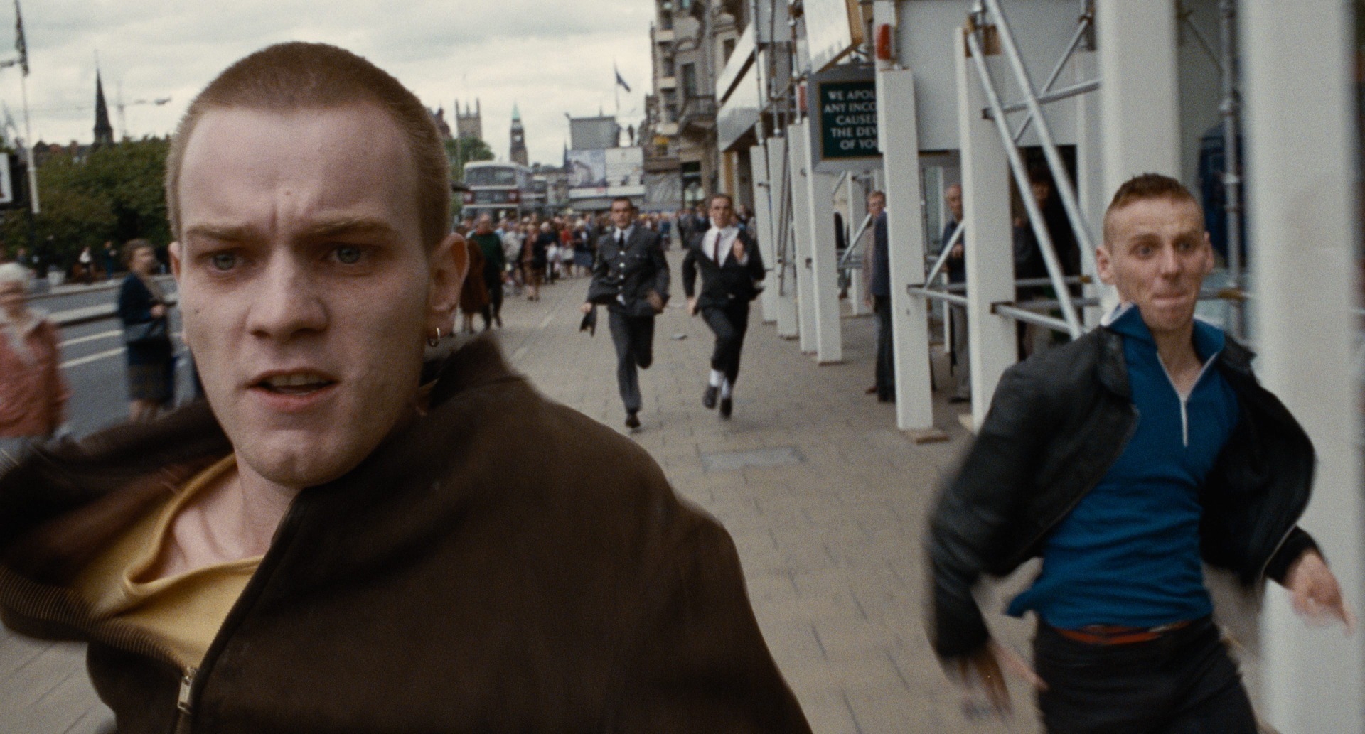 Legendary opening scene of Trainspotting